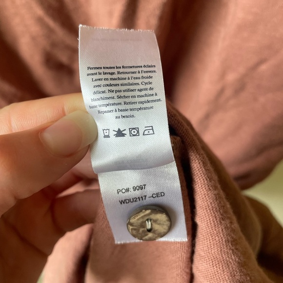 Faherty Cliffside Dress Cedar Wood Linen Cotton Midi
Size M NWOT - Picture 6 of 7